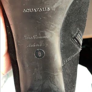 Aquatalia Shoes - Aquatalia Vera Gomma black suede boots Aquatalia Shoes - Aquatalia Vera Gomma black suede boots